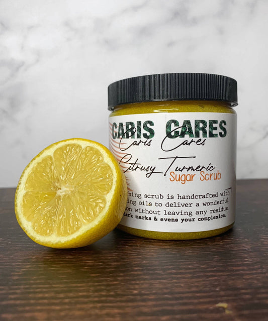 Citrus + Turmeric Sugar Scrub
