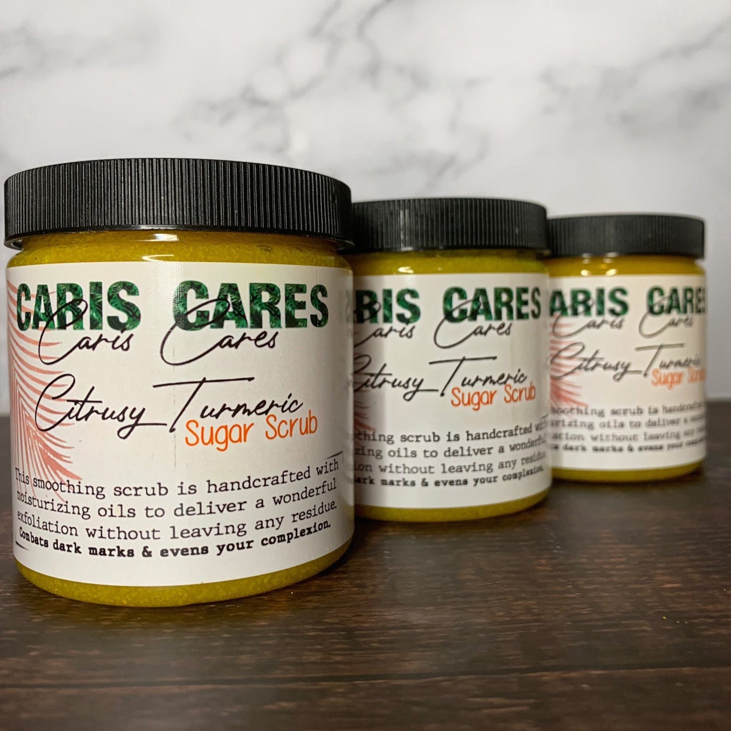 Citrus + Turmeric Sugar Scrub