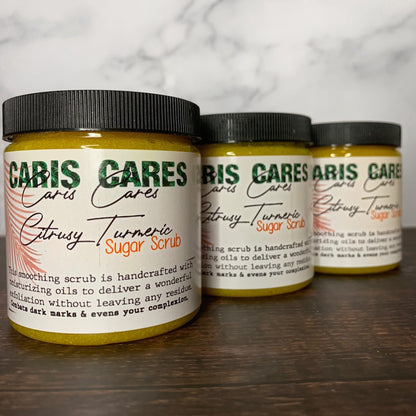 Citrus + Turmeric Sugar Scrub