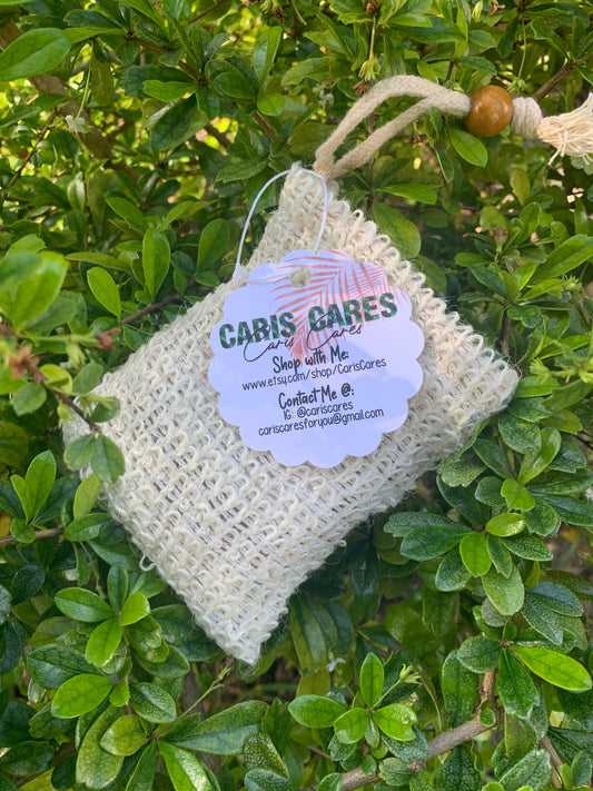 Sisal Exfoliating Soap Bag