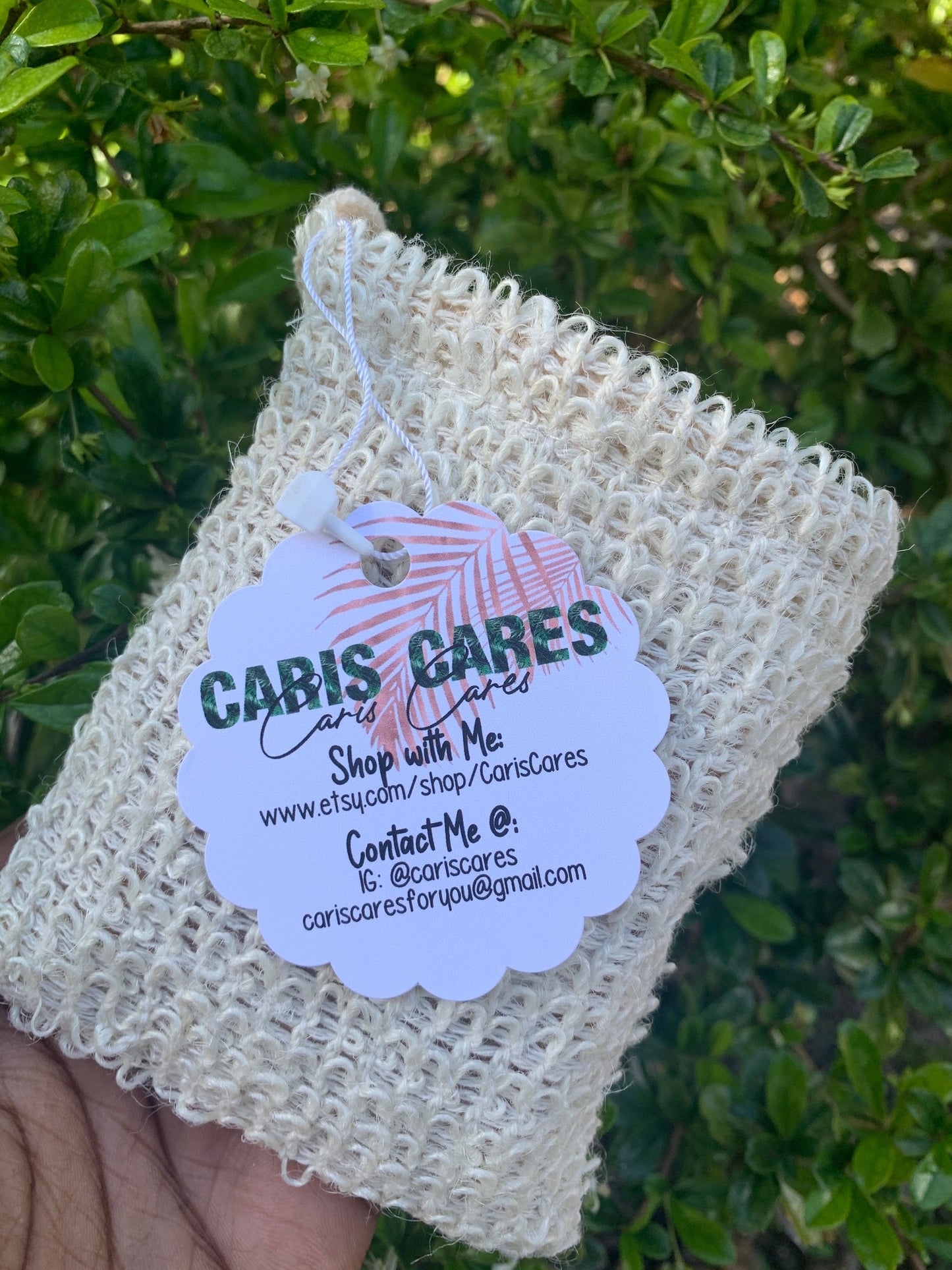 Sisal Exfoliating Soap Bag