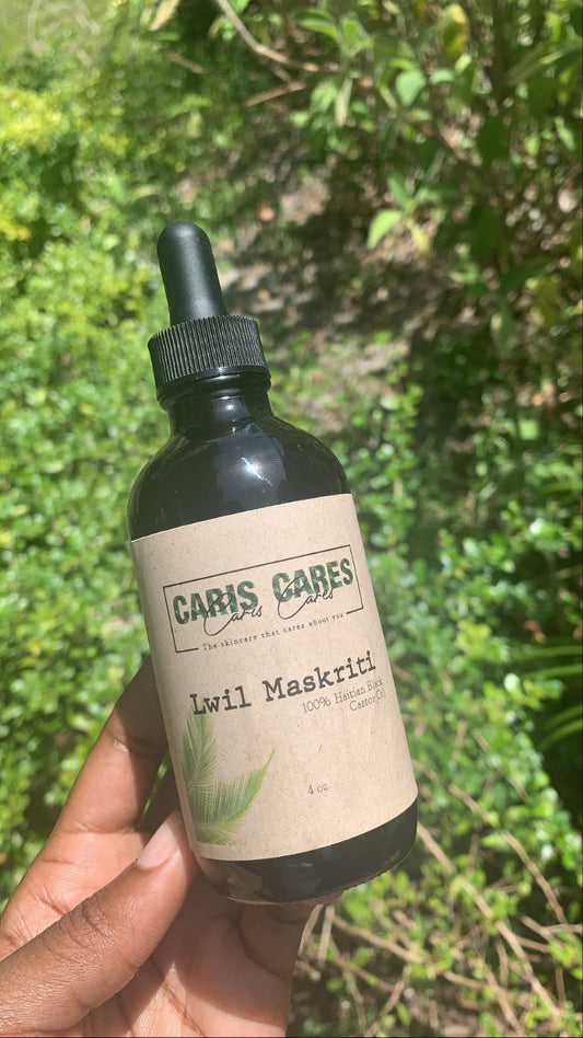 Lwil Maskriti: Haitian Black Castor Oil